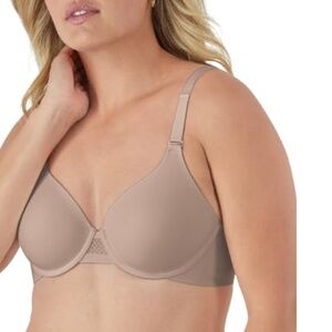 Bali Women's Sleek Support Smoothing Underwire T-Shirt Bra in Evening Blush